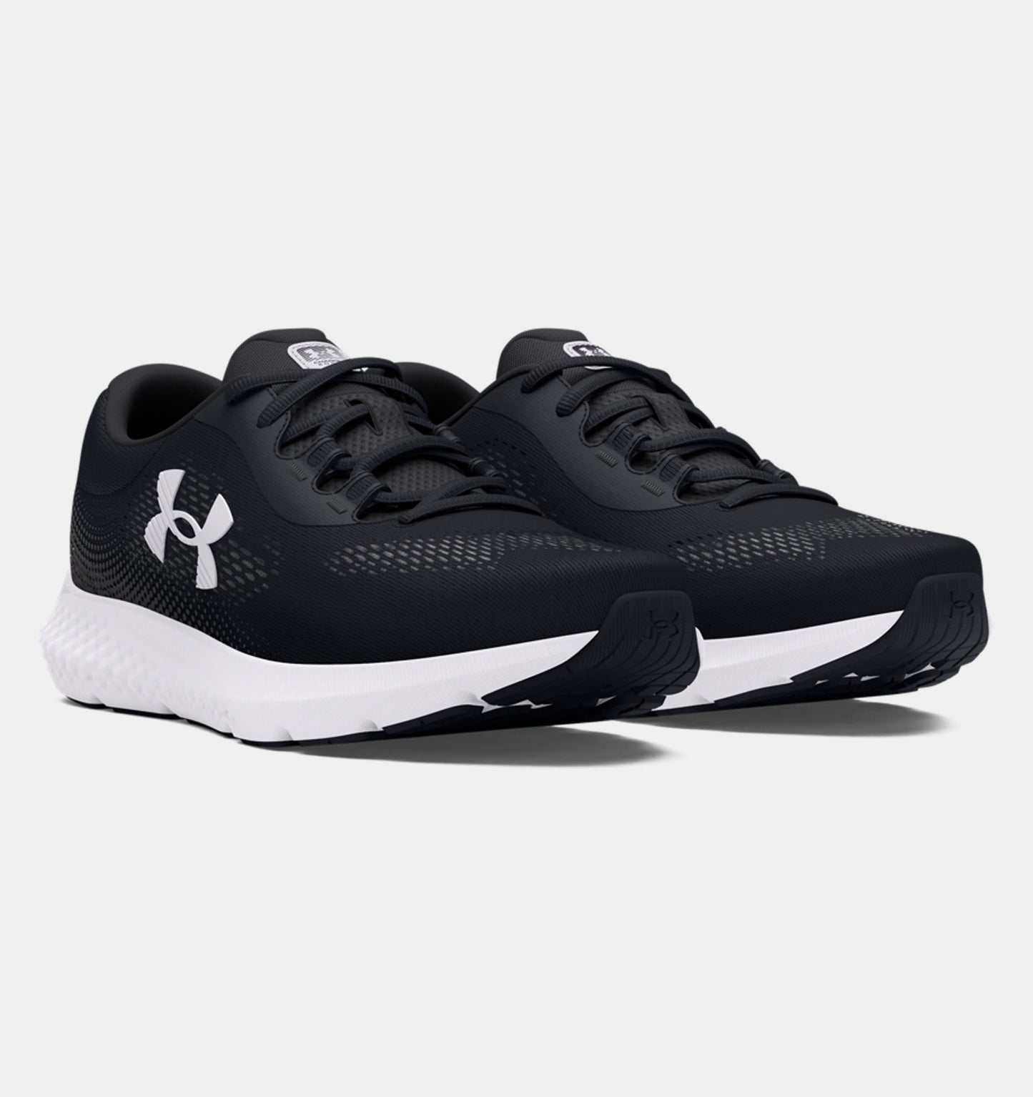 UNDER ARMOUR 3026988 CHARGED ROGUE 4 L/UP SNEAKER-GREY | BLK