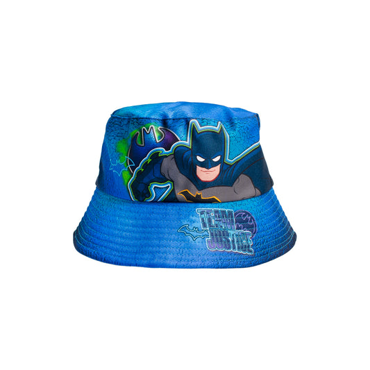 BATMAN CFBHBAT BOYS BUCKET HAT-BLUE