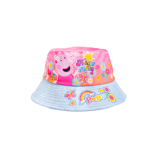 PEPPA PIG CFBHPEP GIRLS BUCKET HAT-PINK | BLU