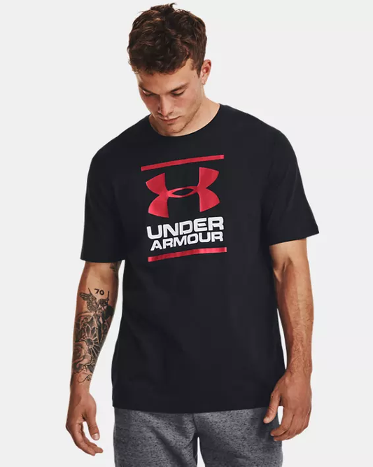 UNDER ARMOUR 1326849 UA GL FOUNDATION S/S TEE-BLK | RED