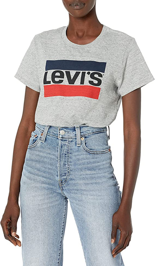 LEVIS 29526-0102 S/S PERFECT GRAPHIC TEE-H GREY