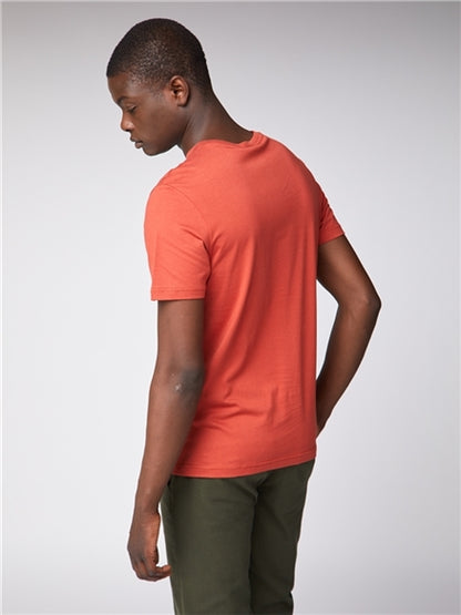 BEN SHERMAN 47812 TARGET S/S TEE-RUST