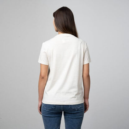 POLO ALEXIS SS SEQUIN TEE-SAND