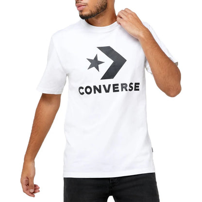 CONVERSE WHITE STAR CHEVRON TEE(10018568)-WHITE