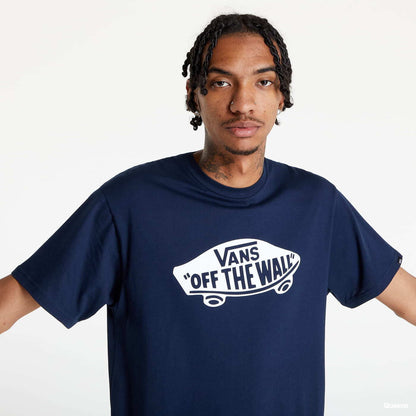 VANS VN00004X OTW CLASSIC FRONT S/S TEE-NAVY | WHT