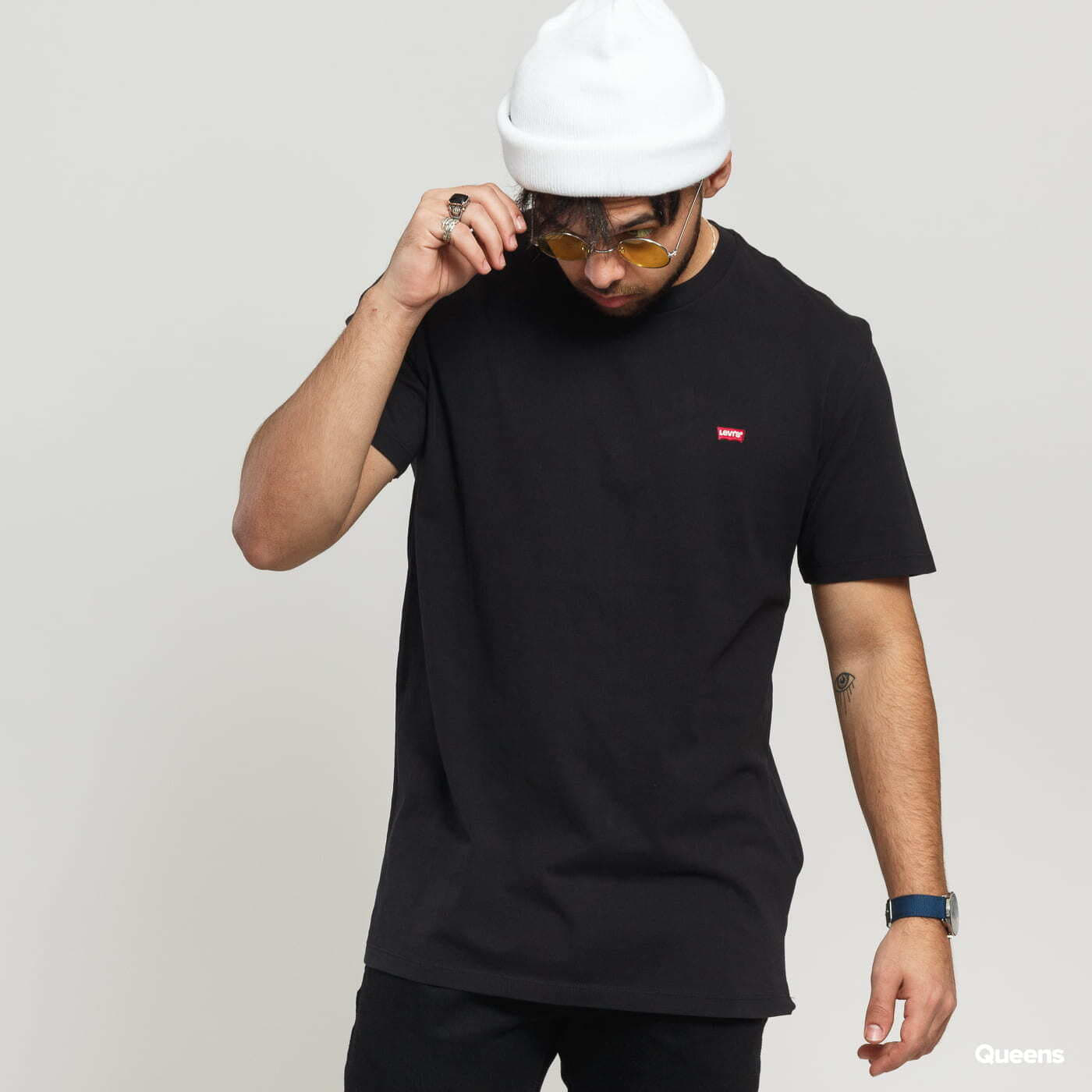 LEVIS 56809-0025 S/S CLASSIC HM TEE -BLACK