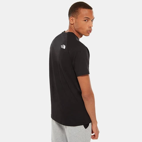 THE NORTH FACE 3BQO S/S RAGLAN REDBOX TEE-BLACK