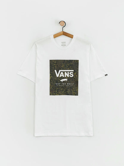 VANS VN0A5E7Y CLASSIC PRINT BOX S/S TEE-WHT | CAMO