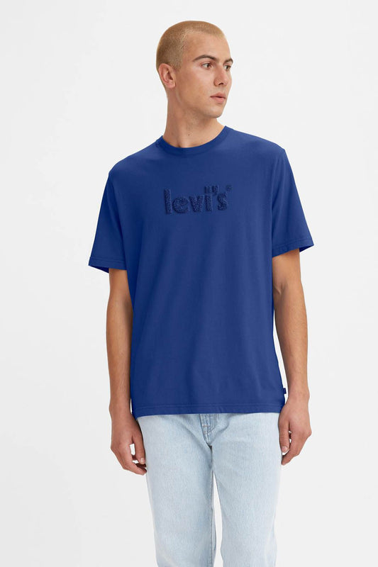 LEVIS 16143-0463 S/S RELAXED FIT TEE-BLUE