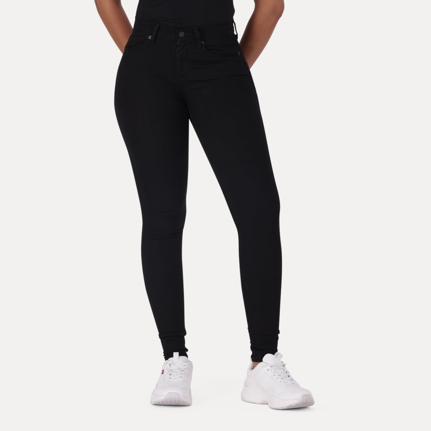 LEVIS 15742-0046 CURVY SUPER SKINNY JEAN -BLACK