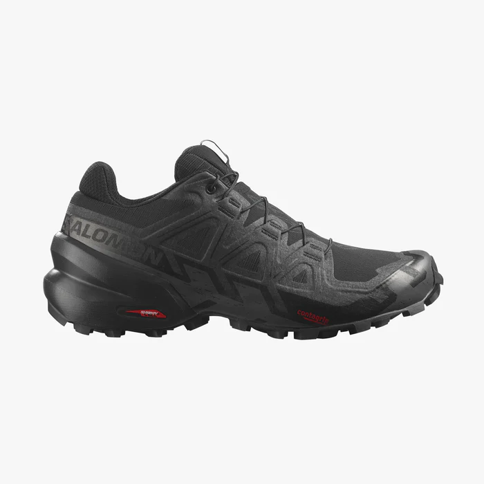 SALOMON M-SPEEDCROSS 6 LACE UP SHOE-BLACK