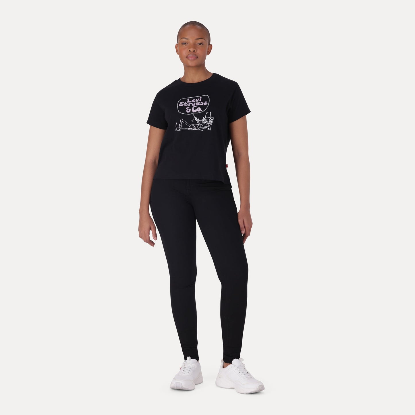 LEVIS 15742-0046 CURVY SUPER SKINNY JEAN -BLACK