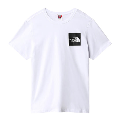 THE NORTH FACE NF00CEQ5 S/S FINE TEE-WHITE