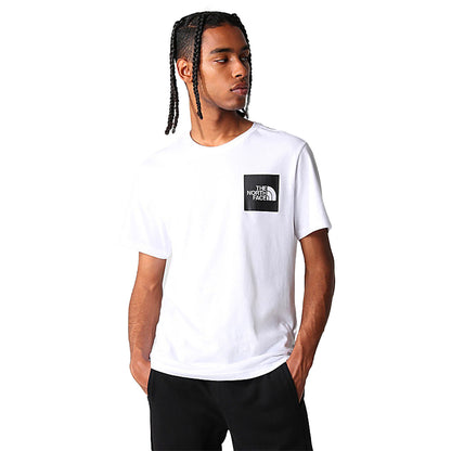 THE NORTH FACE NF00CEQ5 S/S FINE TEE-WHITE