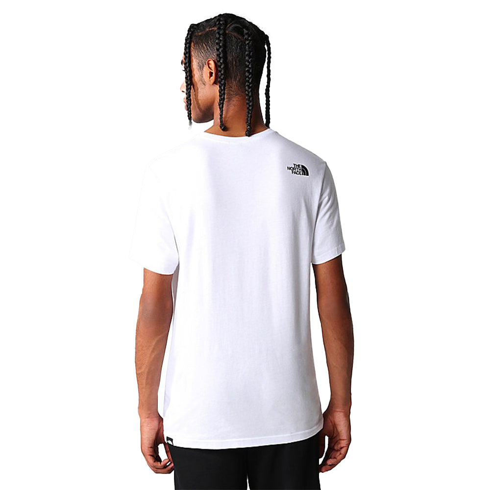 THE NORTH FACE NF00CEQ5 S/S FINE TEE-WHITE