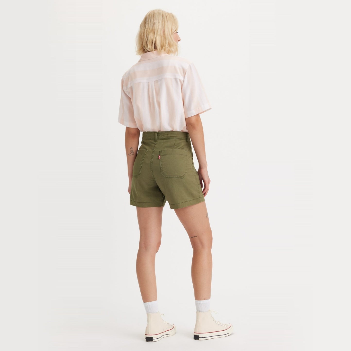 LEVIS A7542-0001 UTILITY SHORT-OLIVE