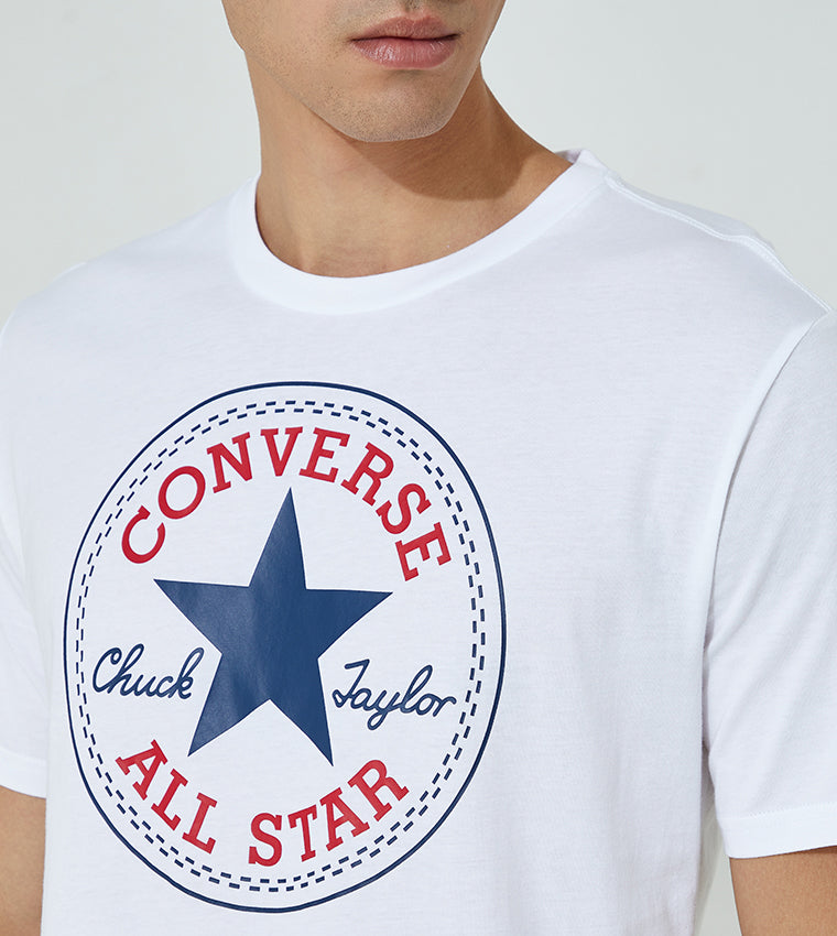 CONVERSE WHITE CP TEE(10007887)-WHITE