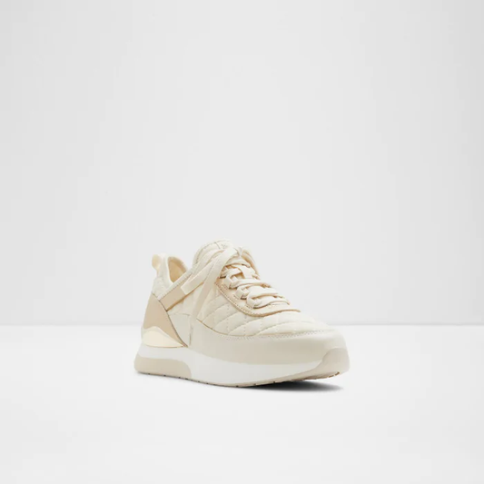 ALDO QUILTYN LADIES SNEAKER-109 OPEN NATURAL