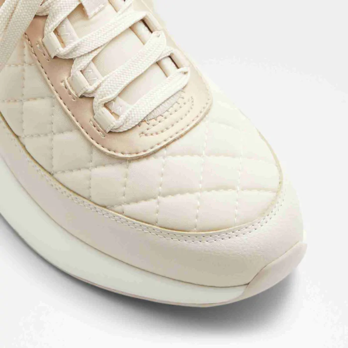 ALDO QUILTYN LADIES SNEAKER-109 OPEN NATURAL