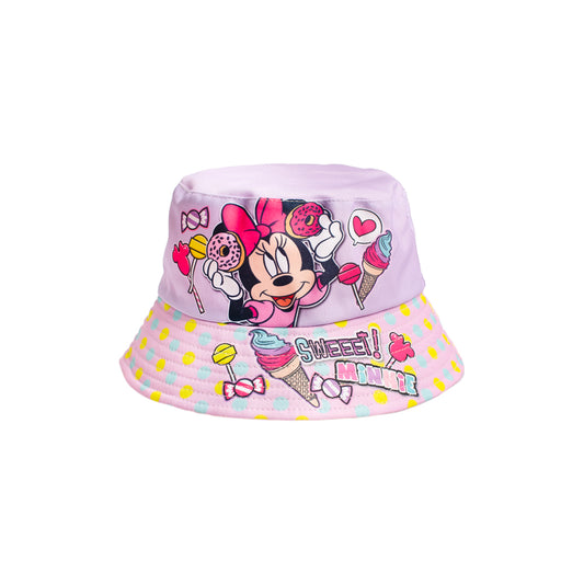 MINNIE MOUSE CFBHMIN GIRLS BUCKET HAT-PINK