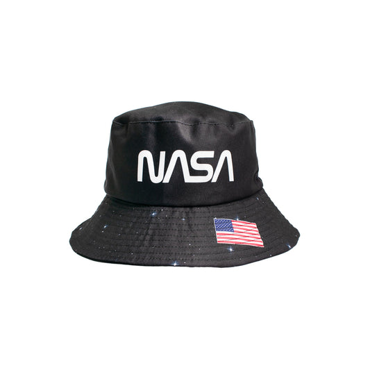 NASA CFBHNAS BOYS BUCKET HAT-BLACK