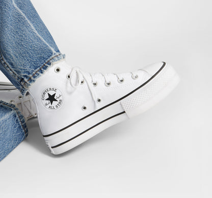 CONVERSE LIFT HI L560846C CANVAS SHOE-WHITE