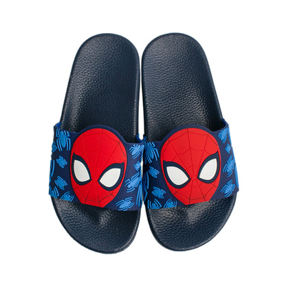 SPIDERMAN CSPSASM MOULDED POOL SLIDER-NAVY