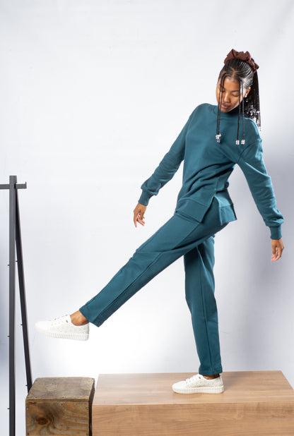 POLO REESE TRACKPANT-TEAL