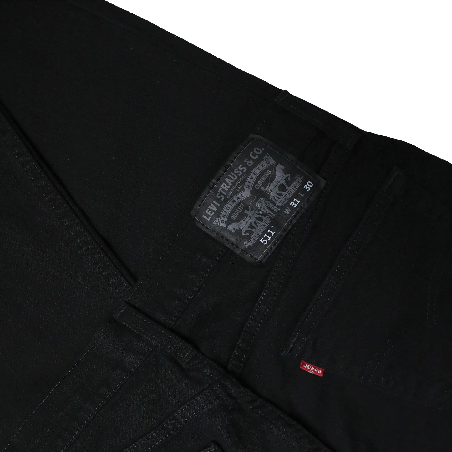 LEVIS 04511-4406 SLIM FIT BLACK STRETCH JEAN-BLACK