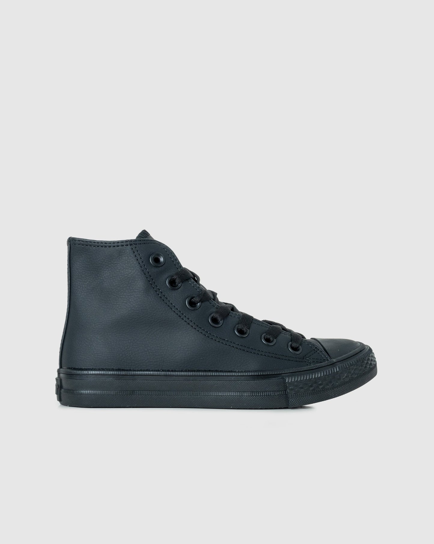 SOVIET L-VIPER LO PU PLATFORM LACE UP-BLK MONO