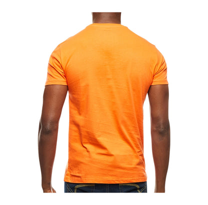 POLO M-LUCAS C/N PLAIN TEE-ORANGE