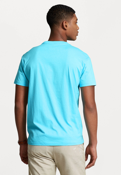 POLO M-LUCAS C/N PLAIN TEE-TURQ