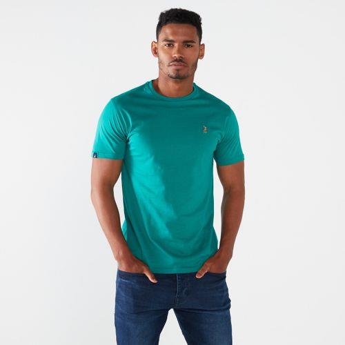 POLO M-LUCAS C/N PLAIN TEE-GREEN