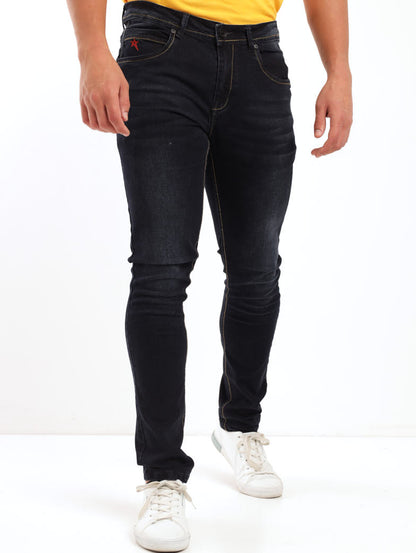 SOVIET SVT8739 M-HARPER #9 BASIC SLIM LEG JEAN-BLU | BLK