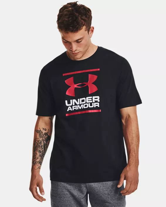 UNDER ARMOUR 1326849 UA GL FOUNDATION S/S TEE-BLK/RED