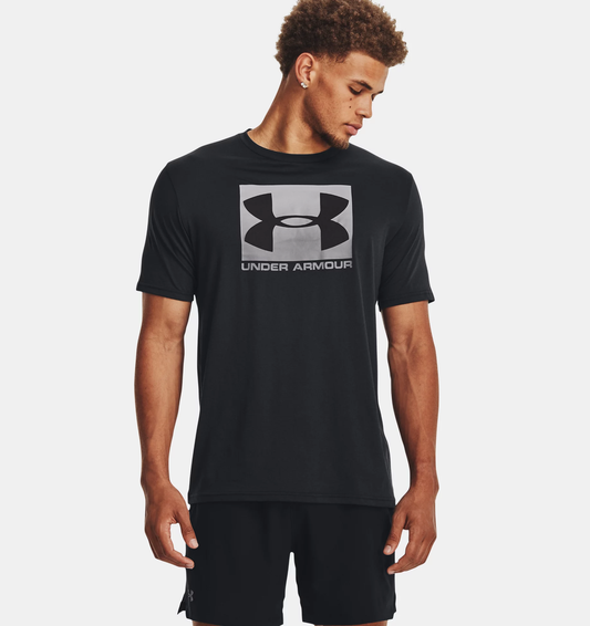 UNDER ARMOUR 1329581 UA BOXED SPORTSTYLE S/S TEE-BLACK