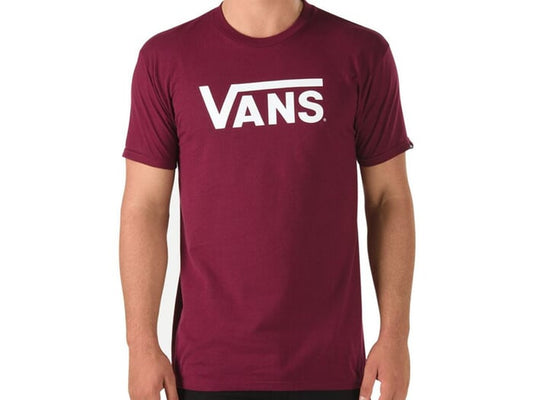 VANS VN000GGG M- CLASSIC S/S TEE-BURG/WHT