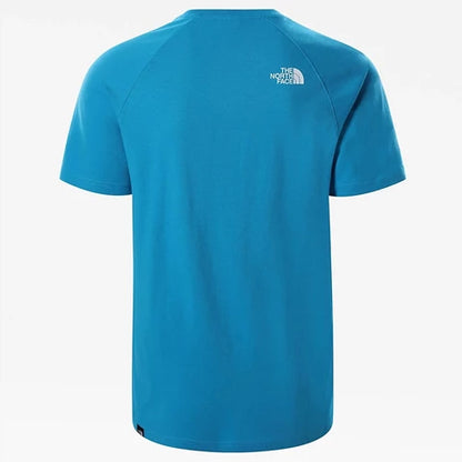 THE NORTH FACE 3BQO S/S RAGLAN REDBOX TEE-BLUE