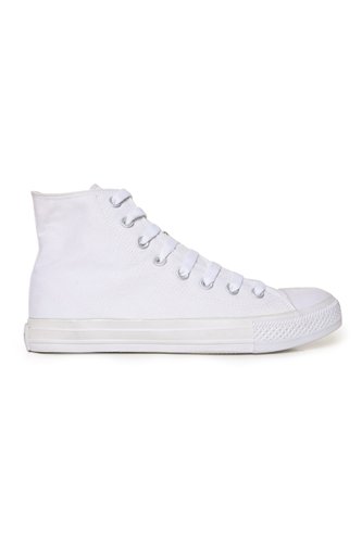 SOVIET VIPER M HI CNVS SHOE-WHITE MONO