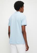 POLO CARTER PLAIN CUSTOM FIT PIQUE S/S GOLFER-LT.BLUE