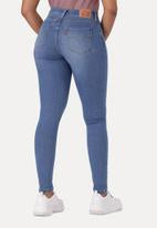 LEVIS 57969-0124 CURVY ANIMAL KINGDOM SKINNY JEAN-MED WASH