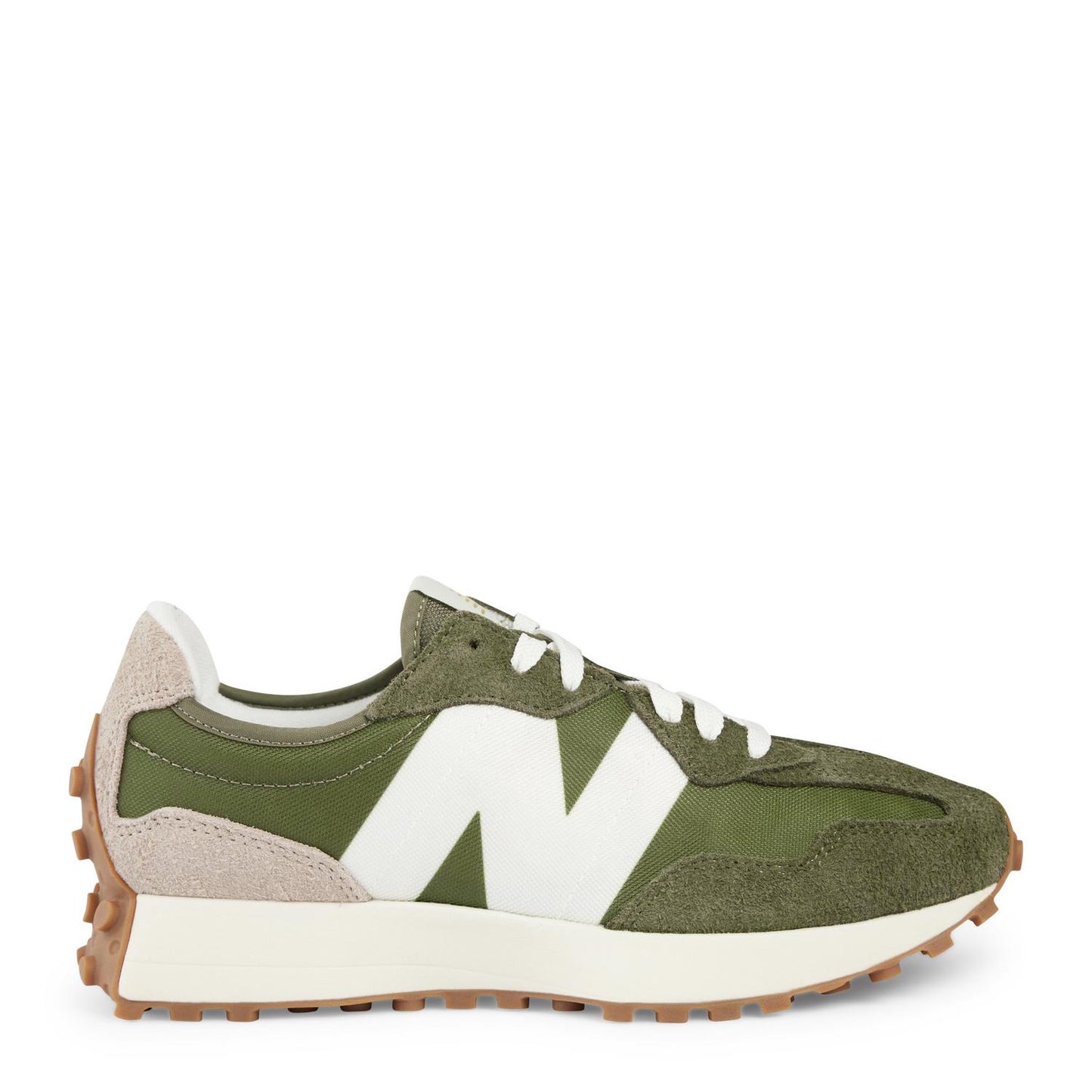 NEW BALANCE MS327UG L/UP SNEAKER-OLIVE