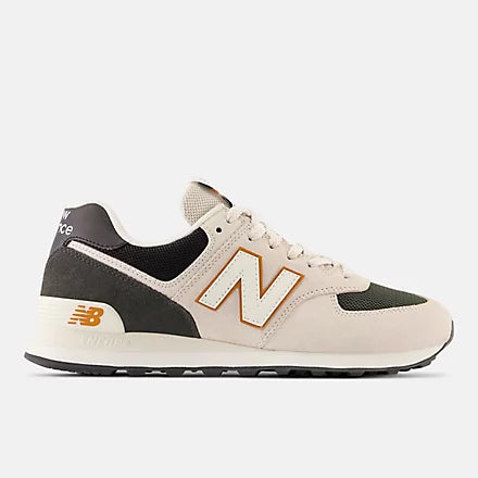 NEW BALANCE U574 L/UP SNEAKER-BEIG | BLK