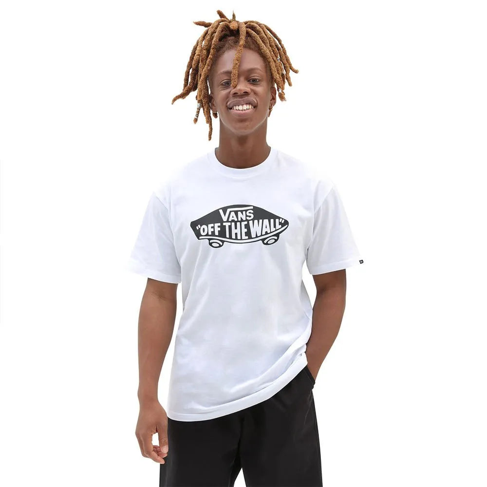 VANS VN00004X OTW CLASSIC FRONT S/S TEE-WHT | BLK