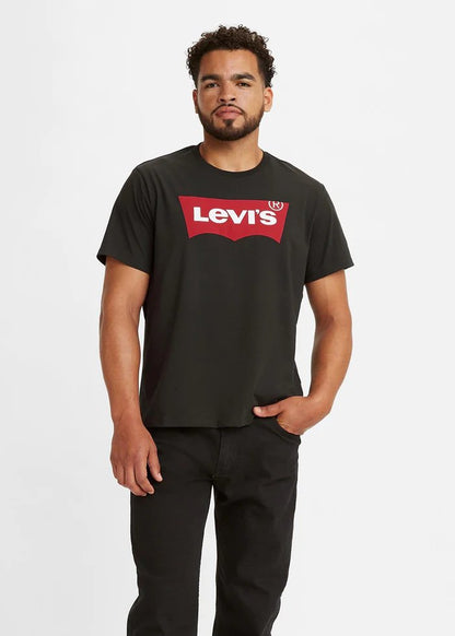 LEVIS 17783-0137 S/S GRAPHIC SET-IN NECK TEE-BLACK