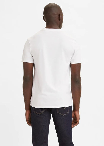 LEVIS 17783-0138 S/S GRAPHIC SET-IN NECK TEE-WHITE