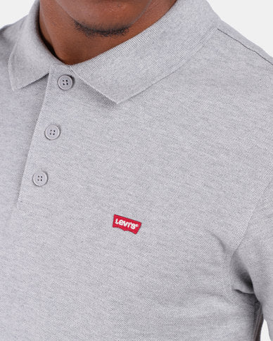 LEVIS 32856-0001 AMA HOUSEMARK POLO GOLFER-H GREY