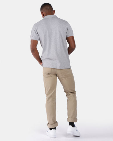 LEVIS 32856-0001 AMA HOUSEMARK POLO GOLFER-H GREY