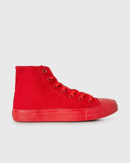 SOVIET VIPER M HI CNVS SHOE-RED MONO