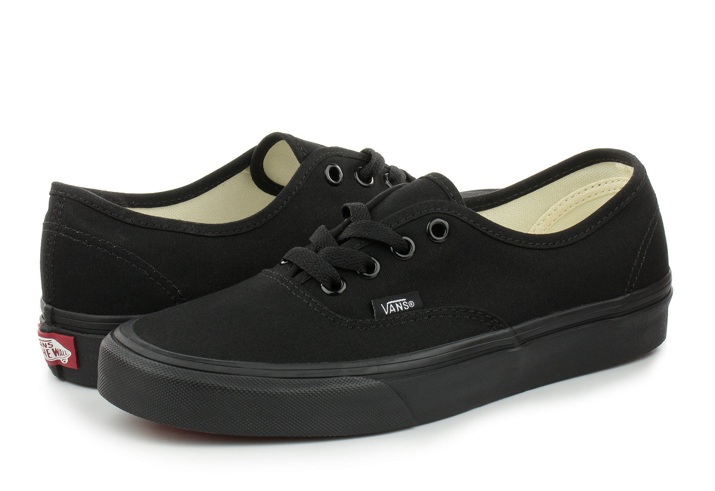 VANS VEE3 L/UP CANVAS AUTHENTIC SHOE-BLKMONO